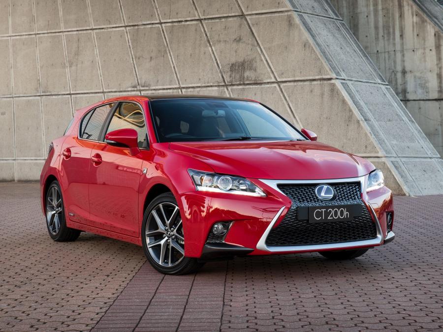  Lexus CT200h F-Sport 2014 года  (AU) (фото 6 из 13)
